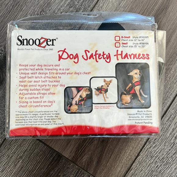 snoozer harness